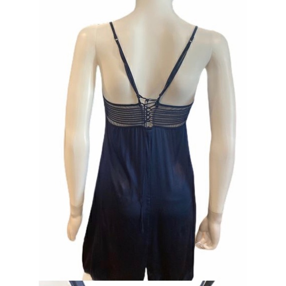 NWOT-La Perla Slip Dress in Black silk with Thong underwear - Picture 2 of 3